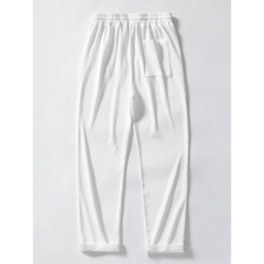 Ribbed Polo & Ribbed Pants Set – Smart Casual Outfit