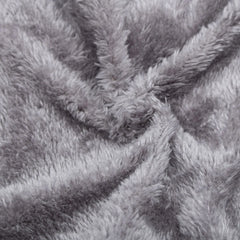 Close-up of the soft plush fleece lining