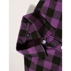 Plaid Flannel Shirt – High Street Casual Long Sleeve Top
