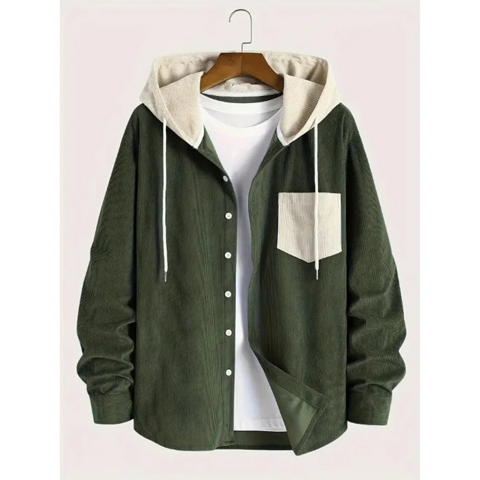 Two-tone contrast hood