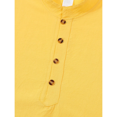 Back view of man wearing navy blue linen jacquard short sleeve polo shirt