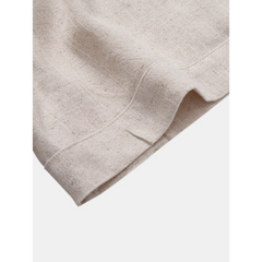 Utility Pocket Shirt & Linen Pants Set – Smart Casual Outfit