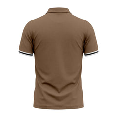 Color-Block Sporty Polo Shirt – Loose-Fit Short Sleeve Casual Tee