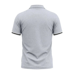Color-Block Sporty Polo Shirt – Loose-Fit Short Sleeve Casual Tee