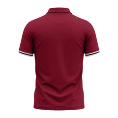 Color-Block Sporty Polo Shirt – Loose-Fit Short Sleeve Casual Tee