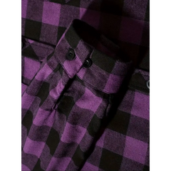 Plaid Hooded Sweatshirt – Casual Zip-Up Hoodie Jacket