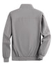 Men's Spring and Autumn Thin Casual Jacket Solid Color Stand Collar Cardigan Jacket Men's Outdoor Sports Casual Versatile Top in Gray