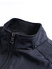 Stand Collar Cardigan Jacket – Casual Zip-Up Outdoor Sports Coat