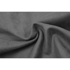 MannerCo thickened zipper jacket dark gray fabric close-up texture detail