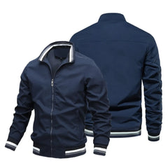 Windbreaker Jacket | Waterproof Stand Collar Casual Bomber