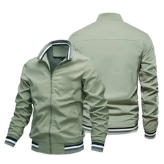 Windbreaker Jacket | Waterproof Stand Collar Casual Bomber