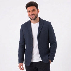 Woolen Suit Coat – Loose Fit Solid Color Spring Autumn Jacket